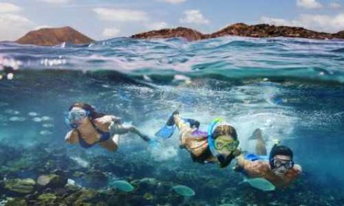 Kanarieöarna firar Världshavsdagen genom vattensport